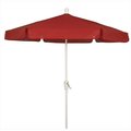 Fiberbuilt Home Fiberbuilt Home 7Gcrw-T-Red Garden Umbrella 7.5 Ft - Red 7GCRW-T-RD